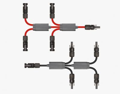 PV Cable tree-Parallel Splitters at two sides