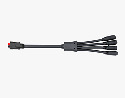 JYFT 4 to 1 DC 8mm to ADS High Power Port Branch Cable